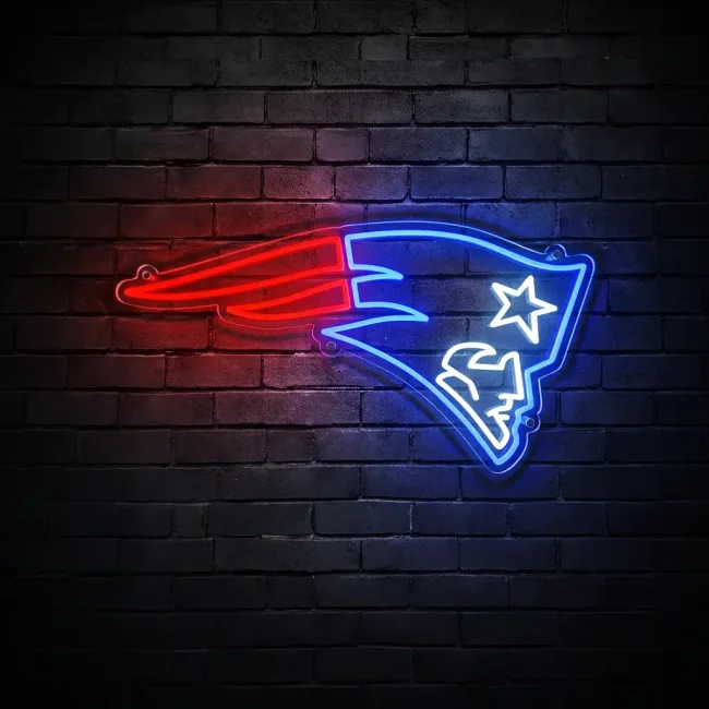 New England Patriots Neon Sign