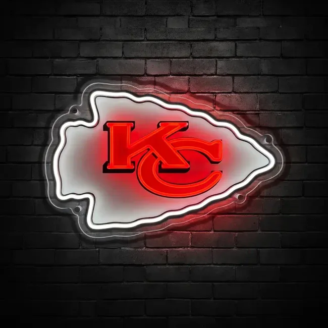 Kansas City Chiefs Neon Sign