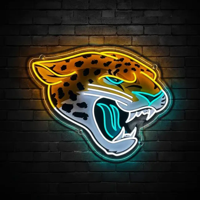 Jacksonville Jaguars Neon Sign