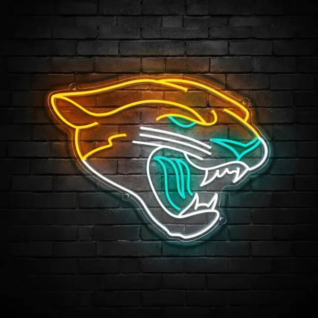 Jacksonville Jaguars Neon Sign