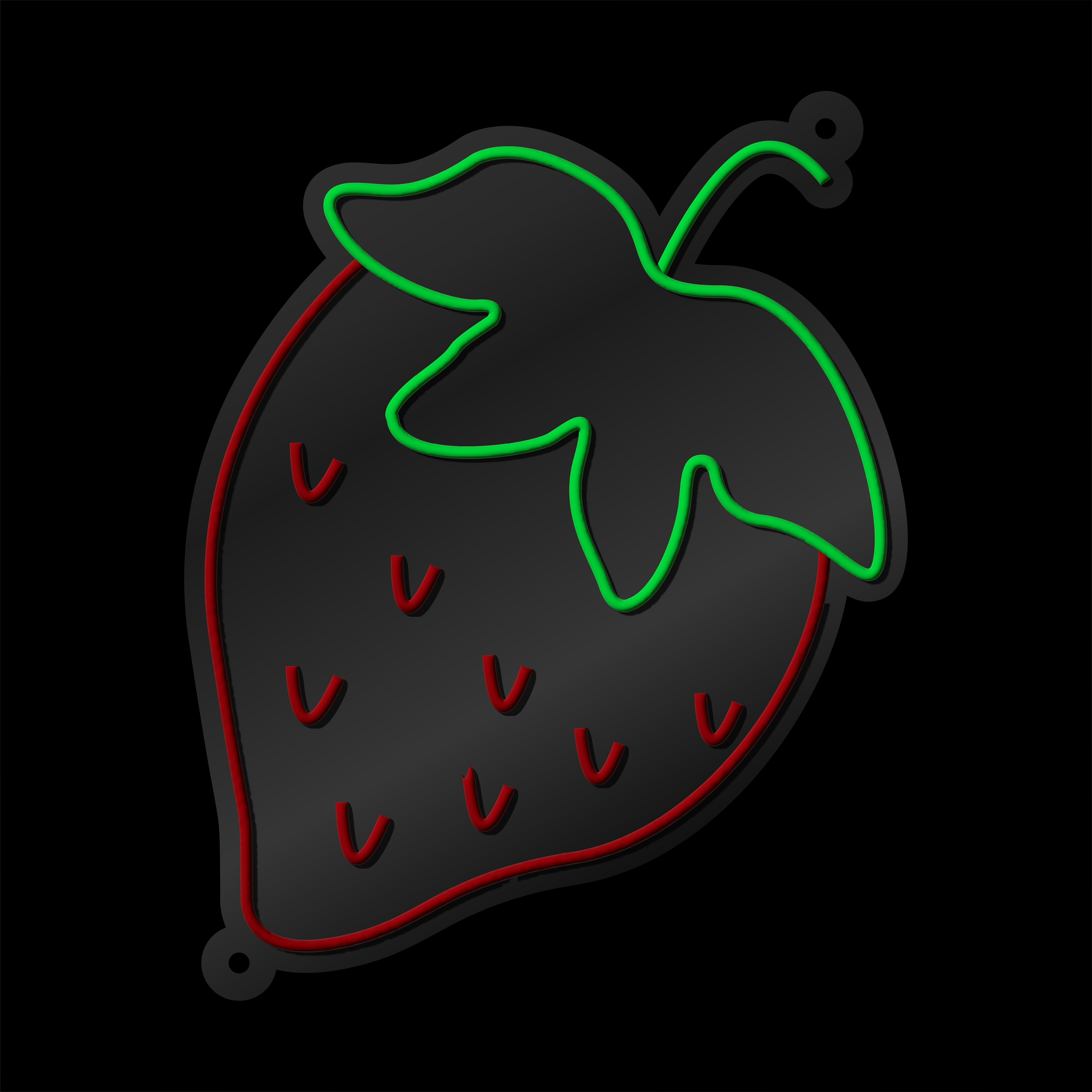 Sweet Strawberry Outline