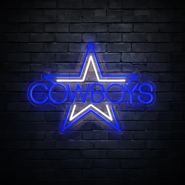 Dallas Cowboys Neon Sign