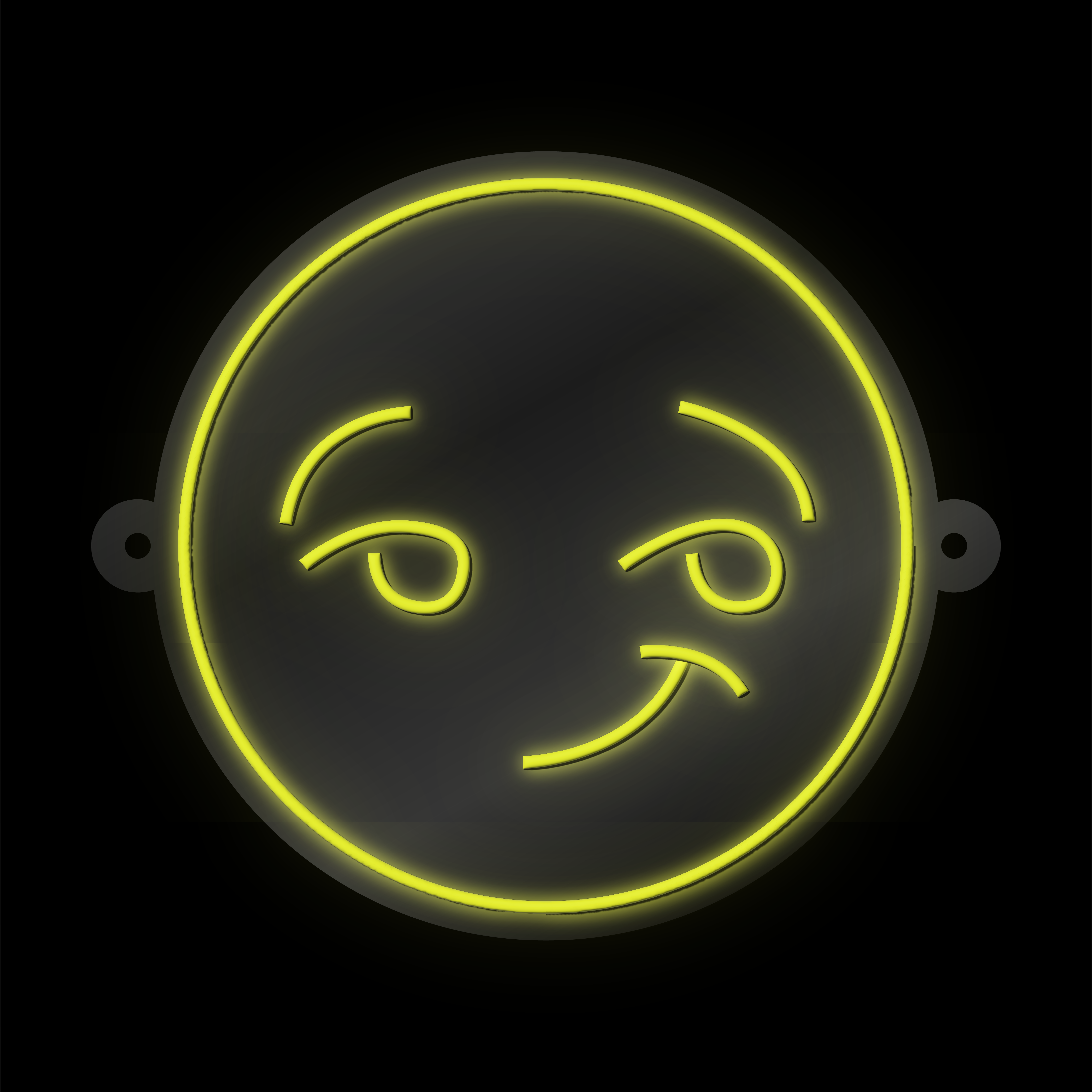 Playful Dark Face Emoji  thumbnail 2