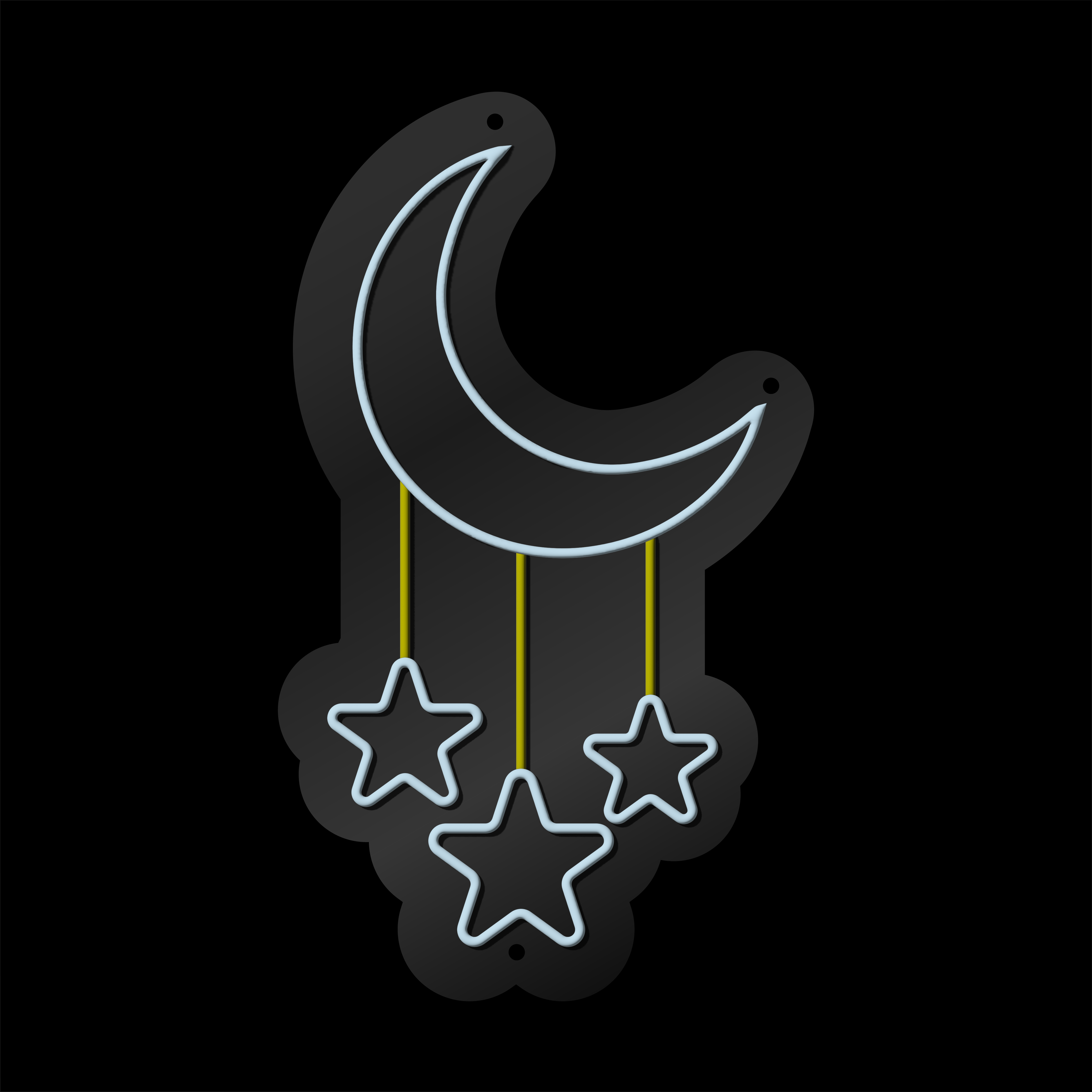 Moon and Stars