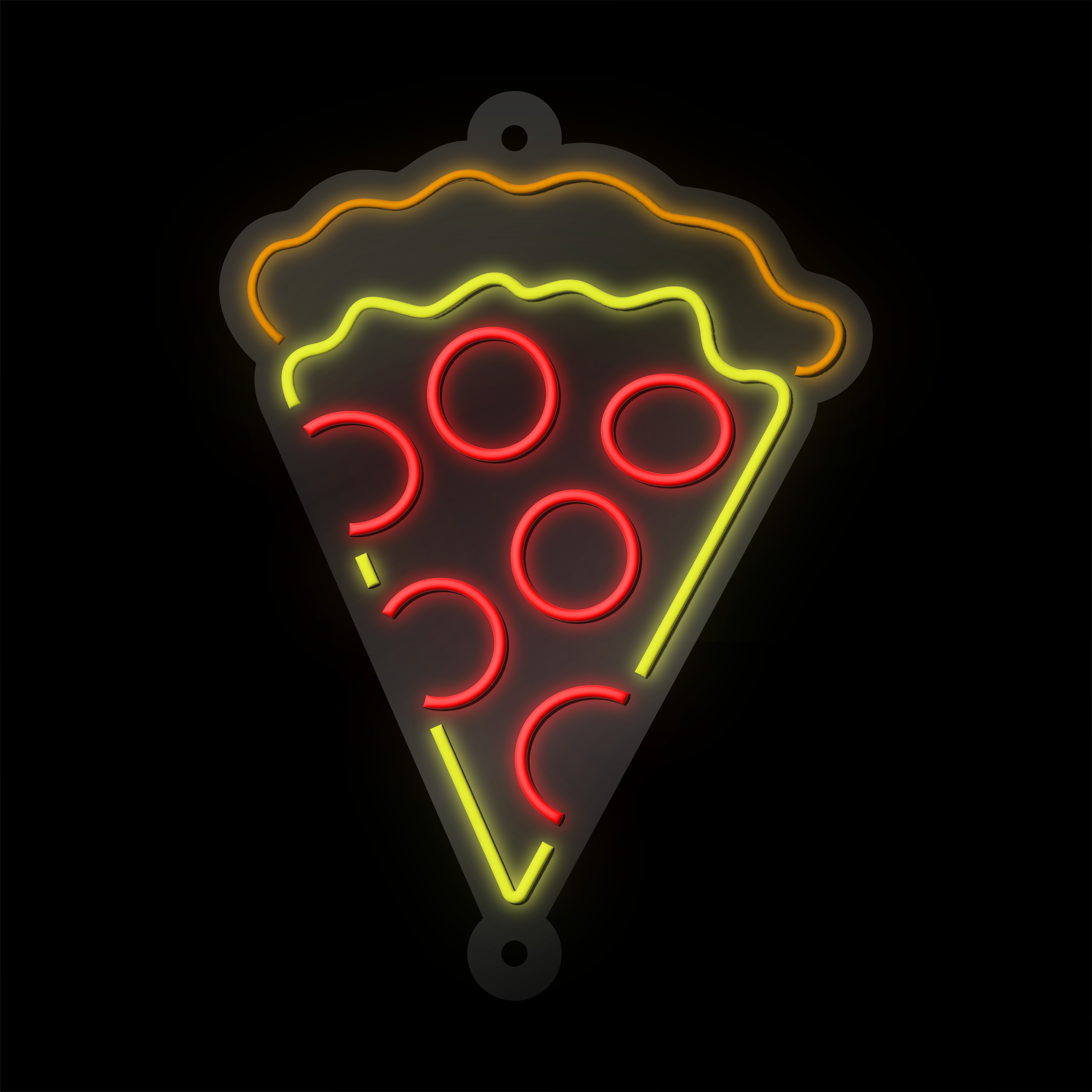 Glowing Pizza Slice thumbnail 2