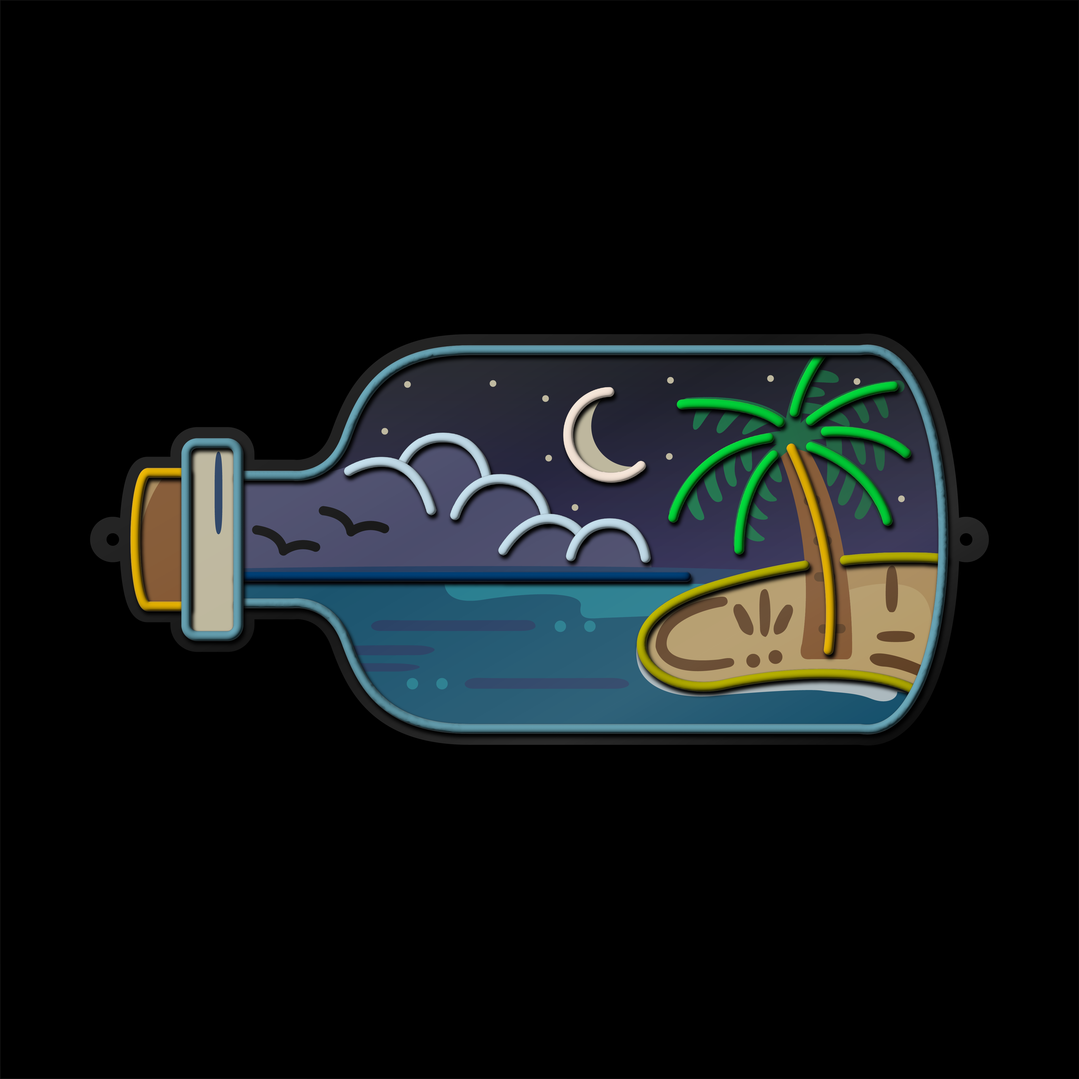 Bottled Paradise Glow