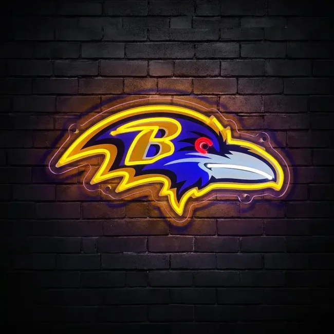 Baltimore Ravens Neon Sign
