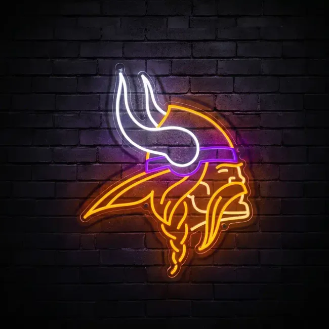 Minnesota Vikings Neon Sign