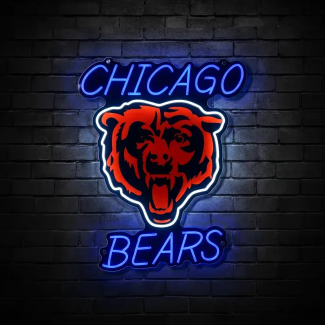 Chicago Bears Neon Sign