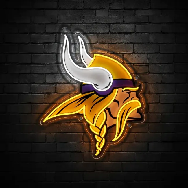Minnesota Vikings Neon Sign