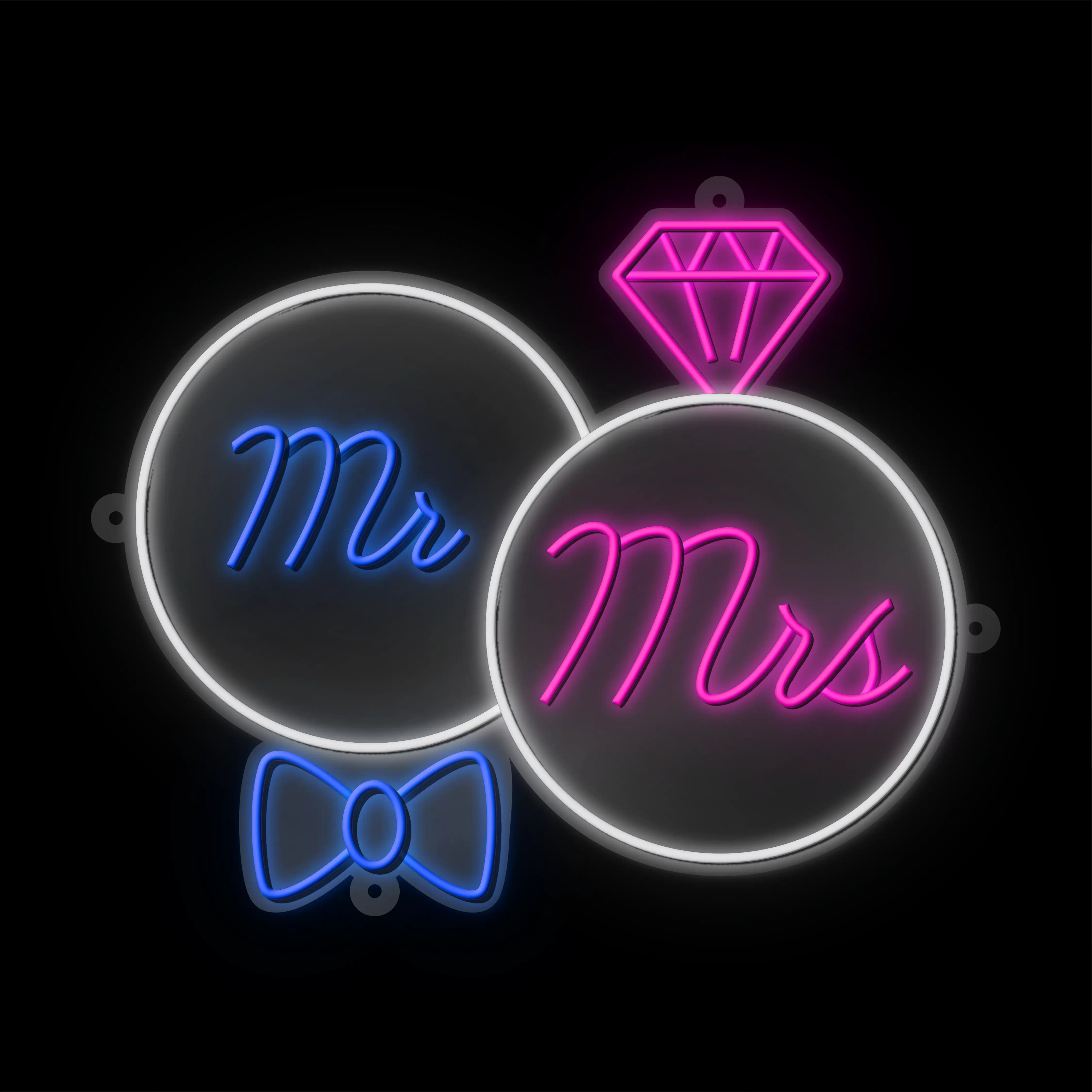 Interlocking Rings Sign  thumbnail 2
