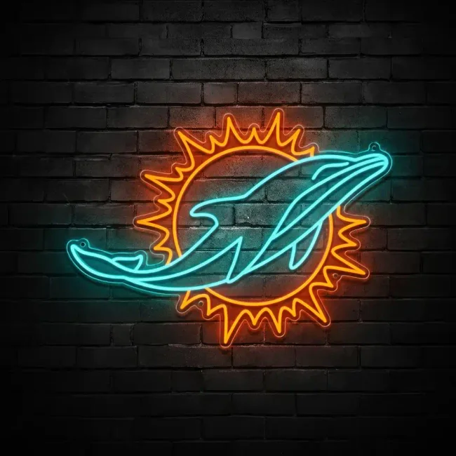 Miami Dolphins Neon Sign 