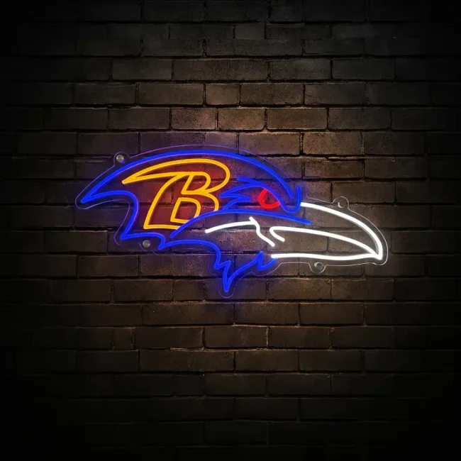 Baltimore Ravens Neon Sign