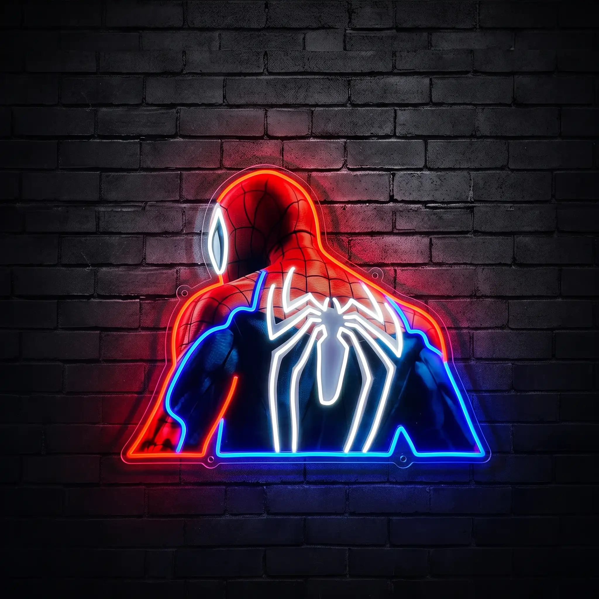 Spider Man Back UV