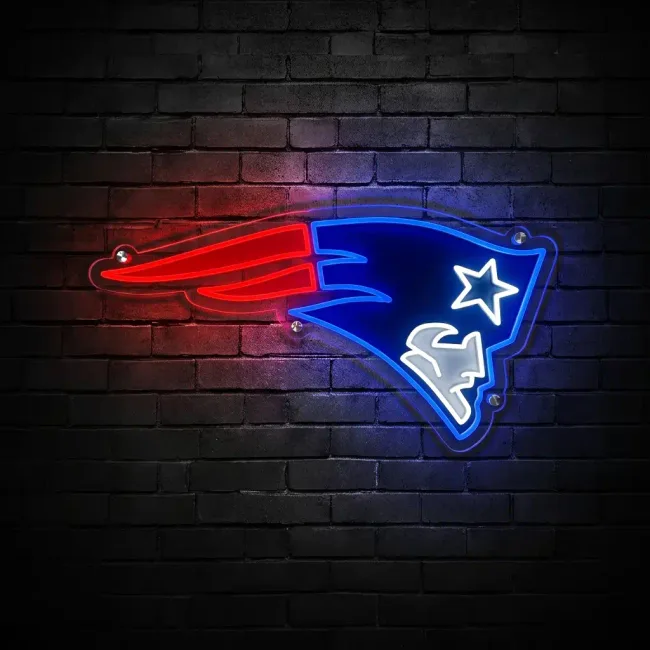 New England Patriots Neon Sign