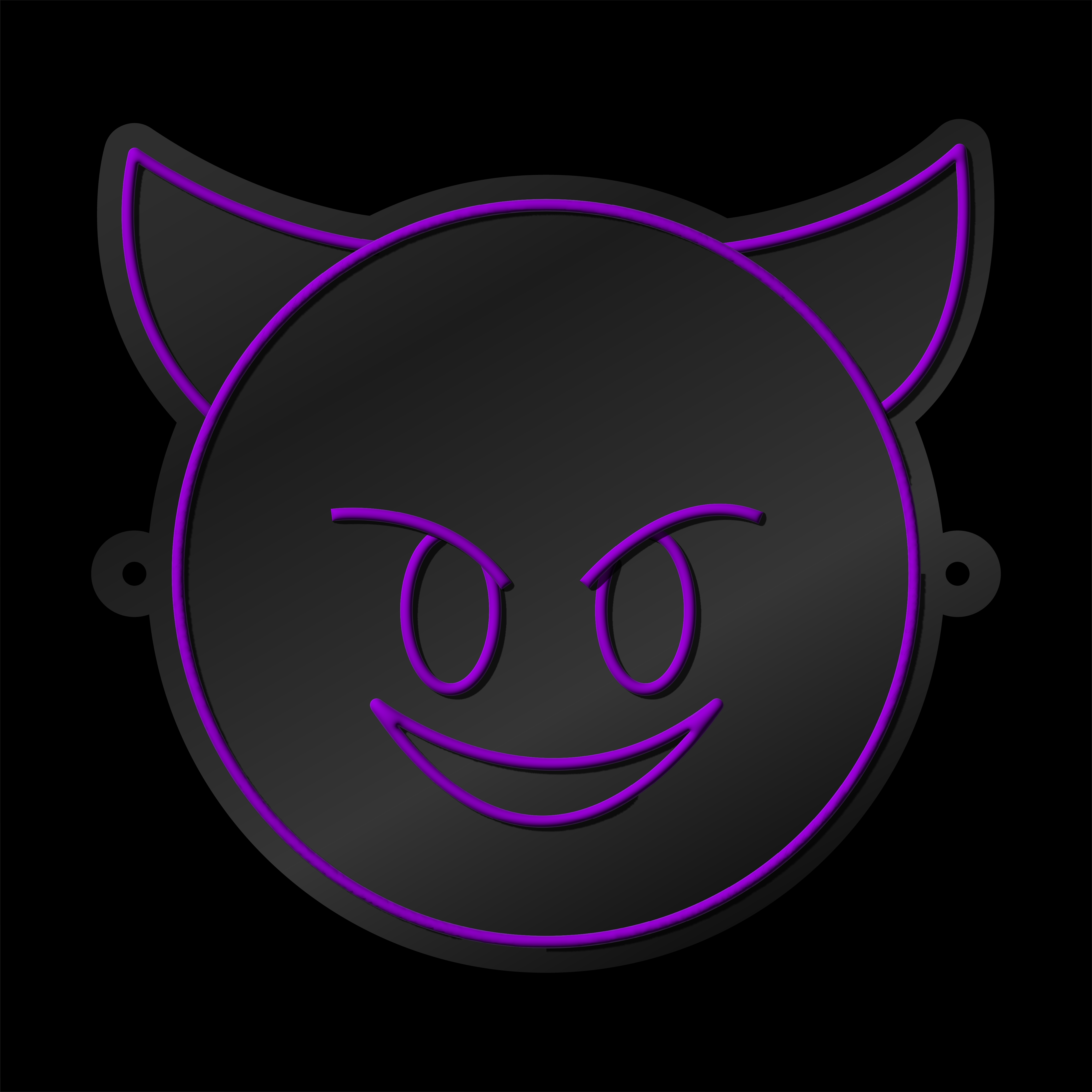 Playful Devil Icon Emoji