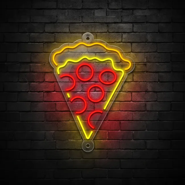 Glowing Pizza Slice