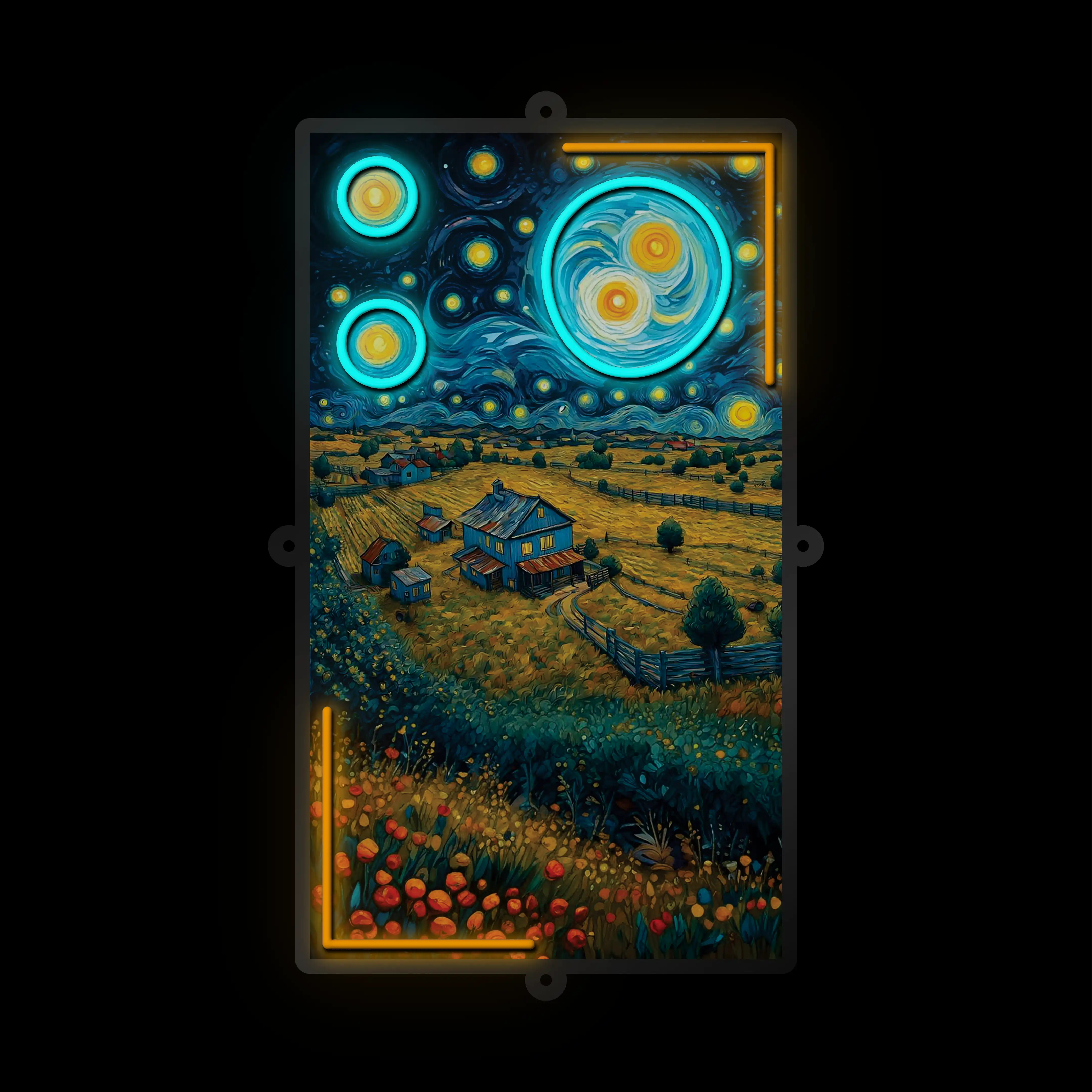 Moonlit Autumn River thumbnail 2