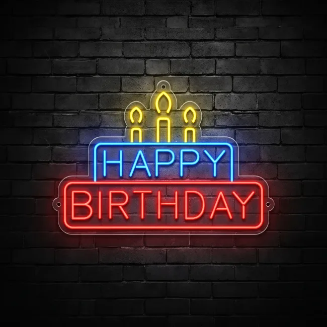 custom neon sign