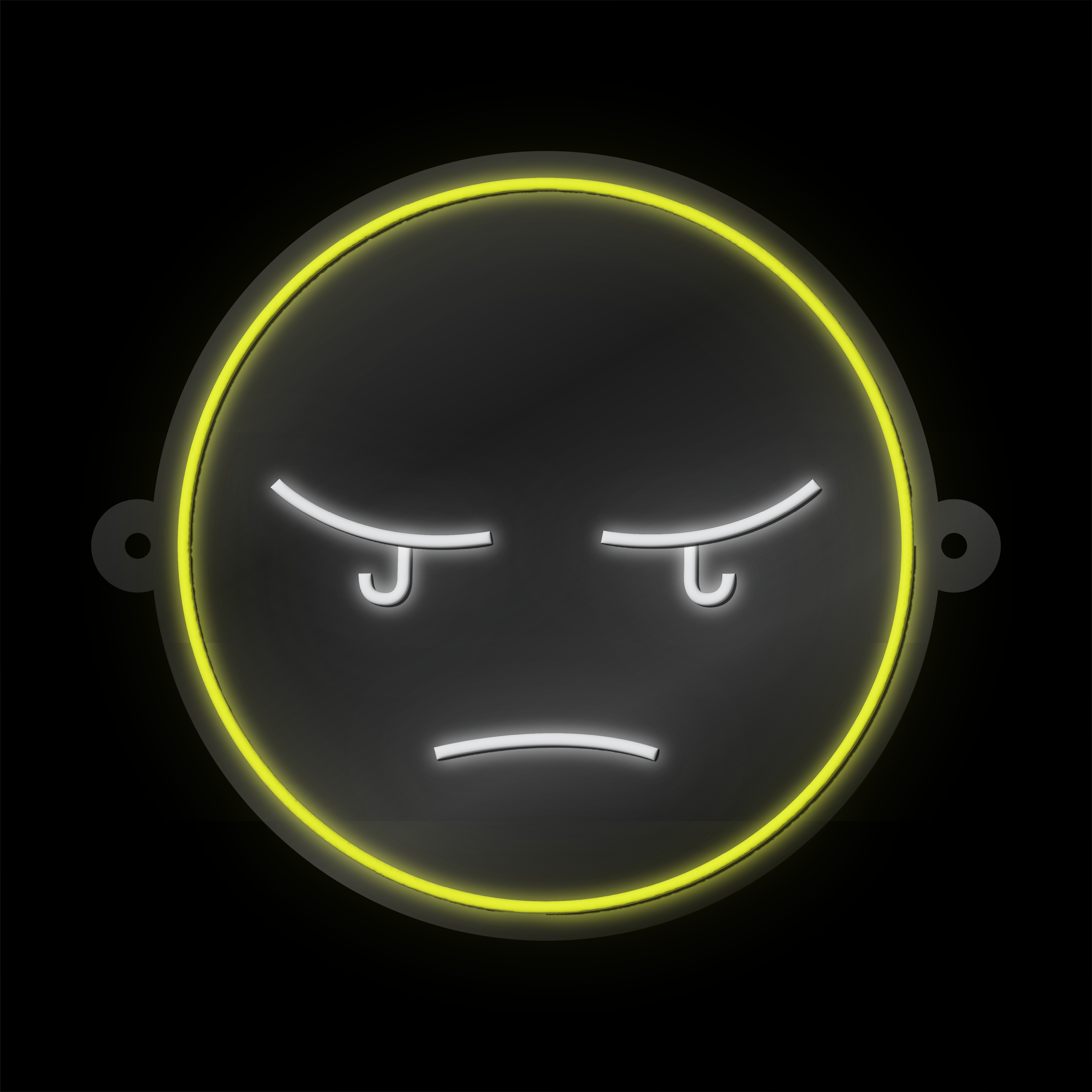 Moody Round Friend Emoji  thumbnail 2
